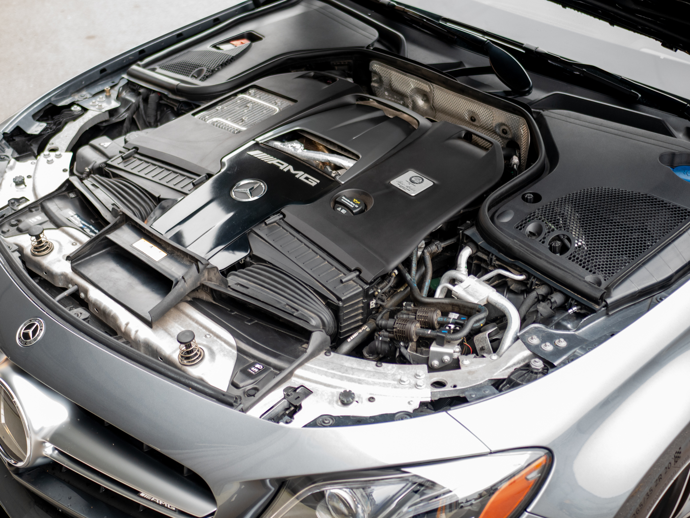 2019 Mercedes-AMG E 63 S Wagon Engine or Detail